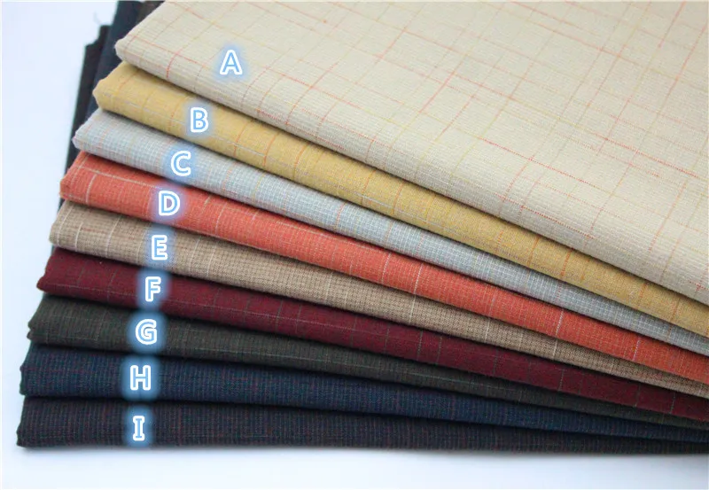 50*140 Рипстоп японская пряжа окрашенная хлопковая ткань ручной работы сделай сам профессиональная стеганая хлопковая лоскутная подушка, сумка ткань