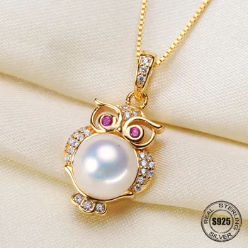 

Special Offer 925 Sterling Silver Pearl Pendant Necklace Pendant Findings Jewelry Parts Fittings Women Accessories