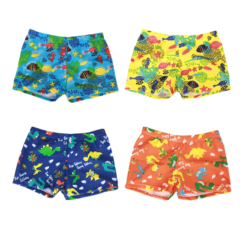 

Summer Baby Boys Board Shorts Cartoon Printed Kids Beachwear Swimming Trunks Beach Shorts Children Boxer Shorts For 60-165cm