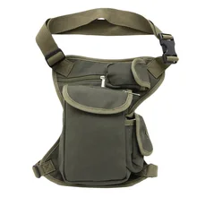 Холст Для мужчин для полного лица мотоциклетный шлем для верховой езды в стиле «хип Fanny Pack Талия, бедро мешки для ног