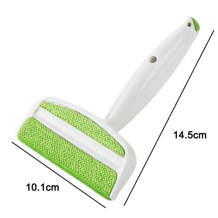 Mini Clothes Fur Remover 2 Heads Pet Hair Sofa Dust Brush Cleaning Tools GHS99
