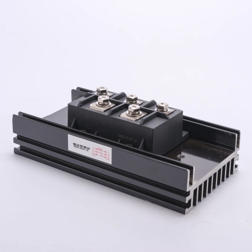 MDS-200A bridge diode rectifier three phase 200A AMP 1600V Volt brush generator fast recovery rectifier bridge function module MDS-200A bridge diode rectifier three phase 200A AMP 1600V Volt brush generator fast recovery rectifier bridge function module