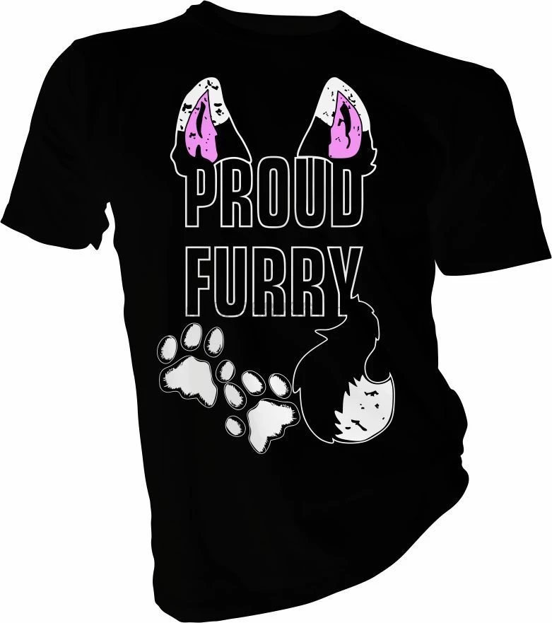 

Proud Furry Fur Suiters Fursuiters Fox Wolf Adult T-Shirt Gift Print T-shirtHip Hop Tee ShirtNEW ARRIVAL tees