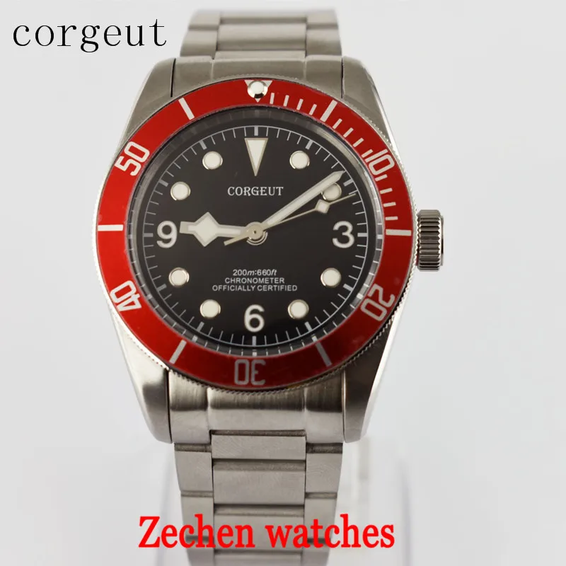 

41MM Men's Stainless Steel Mechanical Watch Automatic Mechanical Watch Stainless Steel Strap Waterproof Business Watch