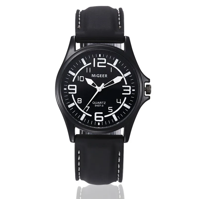 2018 Luxury Brand Men Fashion Silicone strap Sport Cool Quartz Analog Hour Wrist Watch Relogio masculino relojes hombre 3M24#N (4)
