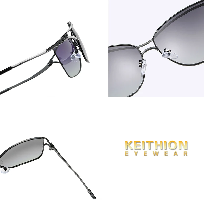 KEITHION Fashion Big Frame Sunglasses Men Square Fashion Glasses for Women High Quality Retro Sun Glasses Vintage Gafas Oculos
