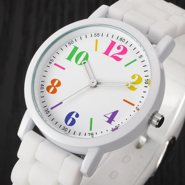 Mens Hot Sale 7 Color Silicone Rubber Jelly Gel Band Quartz Analog Fashion Sport Mens Hot Sale 7 Color Silicone Rubber Jelly Gel Band Quartz Analog Fashion Sport