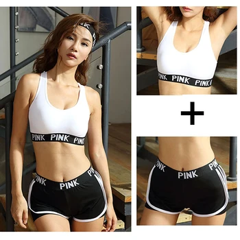 

Sport Set Women Yoga Set Women Workout Clothes Running Sport Set Women Gym Wear Jogging Sports Bra Shorts Women Workout Clothes