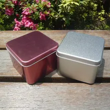 9x9x6.5 cmcm квадратный чай шкатулка коробка для хранения пищевых Box Pill Box
