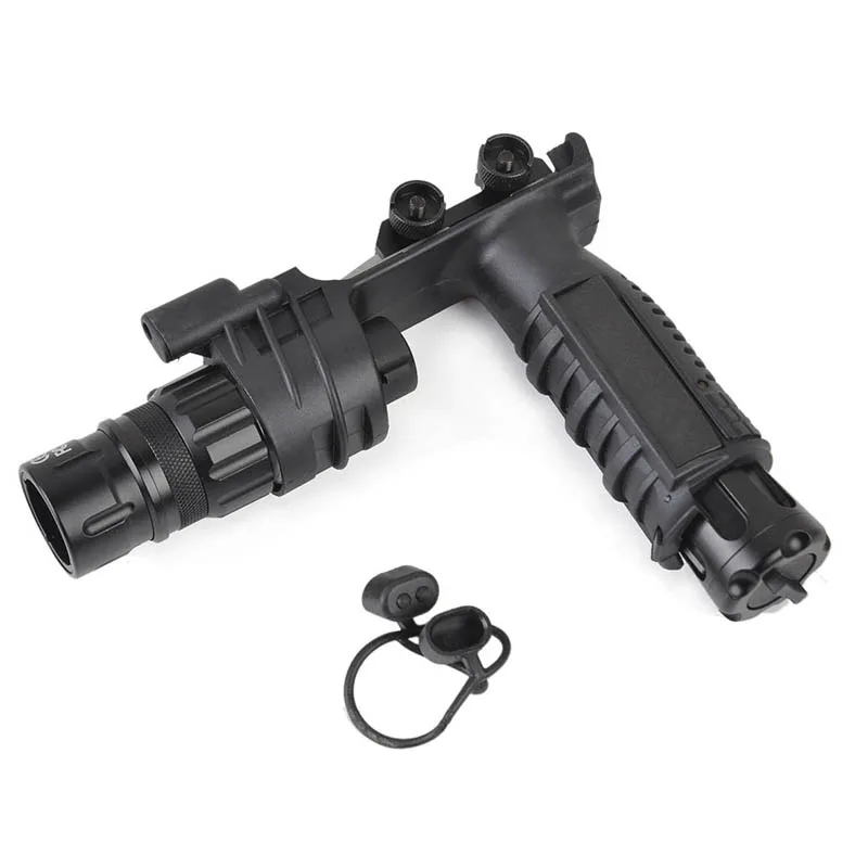 Тактический фонарик M910V вертикальный FOREGRIP WEAPONLIGHT чувствительный к давлению мгновенный активация колодки постоянного включения поворотный переключатель