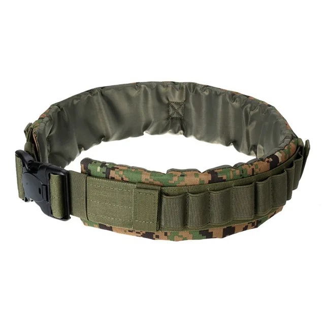 Camouflage Tactical Belt Men Military Soldier Paintball Airsoft Waist