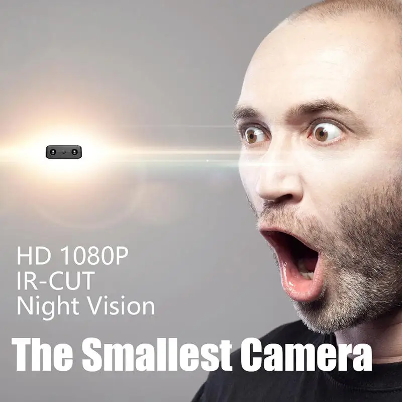 Мини 1080 P камера инфракрасного ночного видения видеокамера Full HD спортивная Цифровая микро камера детектор движения видеокамера рекордер