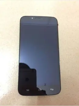 

New Touch Panel For UMI EMAX 5.5" Black Front Touch Screen+LCD Digitizer with farme Glass Sensor Panel Assembly Repartment