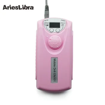 

AriesLibra Portable Pink Drill Machine 30000RPM Electric Nail Drill Manicure Pedicure Machine Milling Cutters Nail Art Equipment