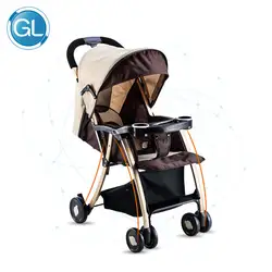 GL Детские Коляски складной зонт сидеть и лежать Портативный прочного сплава Сталь Материал складной Детские коляски для детей от 0 до 5 лет