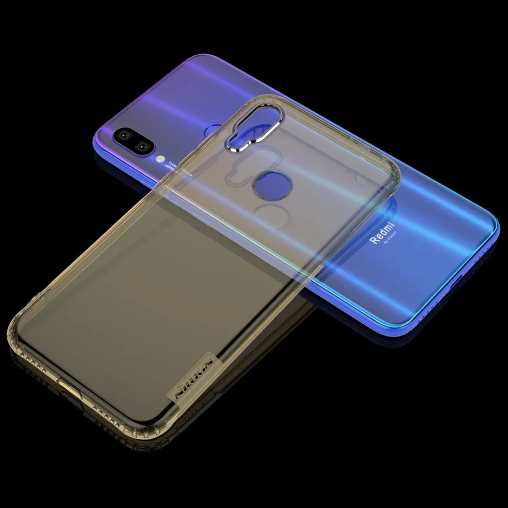 Nillkin TPU Ультратонкий чехол для телефона s для Xiaomi Redmi Note 7 7S силиконовый прозрачный чехол для Xiaomi Redmi Note 7 Pro Чехол