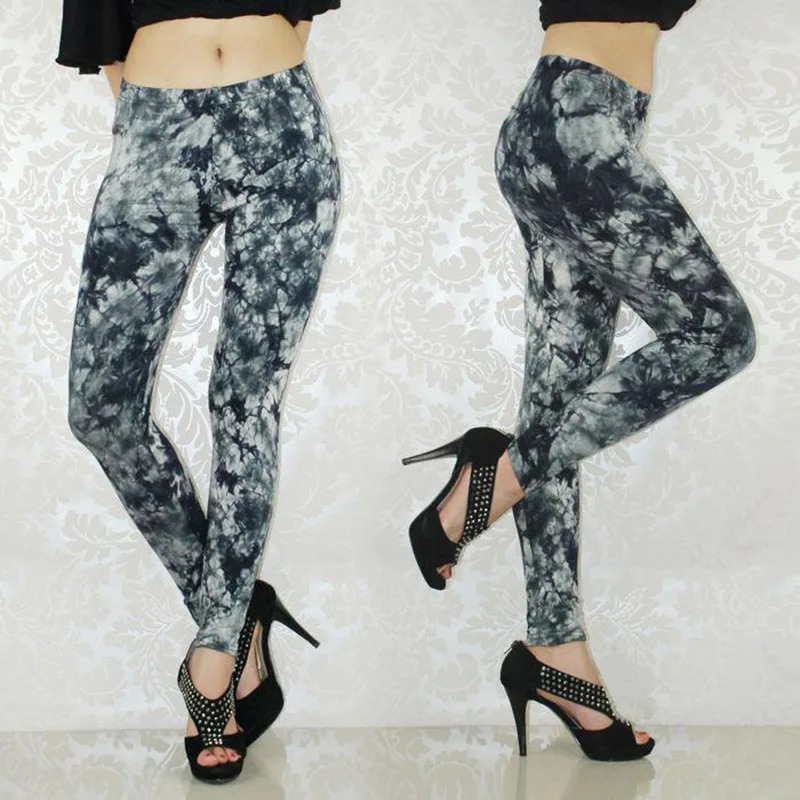 2017 Cheap Clothes Women's Leggings Chinese Ink Pattern Print Yoga Pants WL7883in Yoga Pants