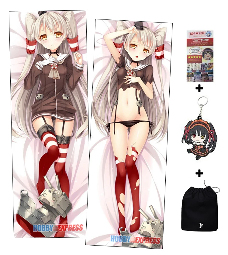 Hobby Express Amatsukaze Kantai Коллекция Dakimakura японская длинная подушка для объятий чехол KCM02