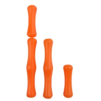 

12pcs Archery Finger Guard Target Bowstring Recurve Finger Saver Tab Silicon Soft Bow String Protector Gear arco recurvo