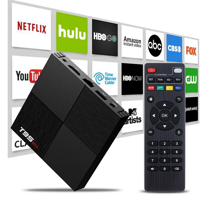 Smart TV Set Top Box Android 9.0 4K 4096x2160 HDR Bluetooth4.0 USB 3.0 HDMI 2.0a for 4k@60Hz DDR3 Support 3D video 2.4G/5G H96 Smart TV Set Top Box Android 9.0 4K 4096x2160 HDR Bluetooth4.0 USB 3.0 HDMI 2.0a for 4k@60Hz DDR3 Support 3D video 2.4G/5G H96