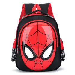 2018 3D От 3 до 6 лет школьные ранцы для мальчиков Водонепроницаемый рюкзаки ребенок паук Книга сумка Детская плечевая сумка ранец, рюкзак