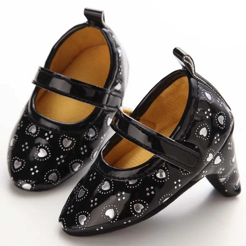 IEndyCn/детская обувь на высоком каблуке 0-1 лет, женская обувь для малышей, модная красивая обувь YMC016
