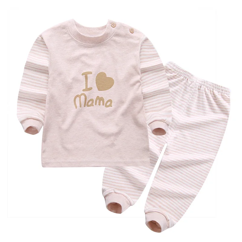 Cotton Infant Baby Clothes Sets Kids 2017 Autumn Winter Long Sleeved Pajamas Charater Pattern Baby Suits For 0-2 Years CL1500 (16)