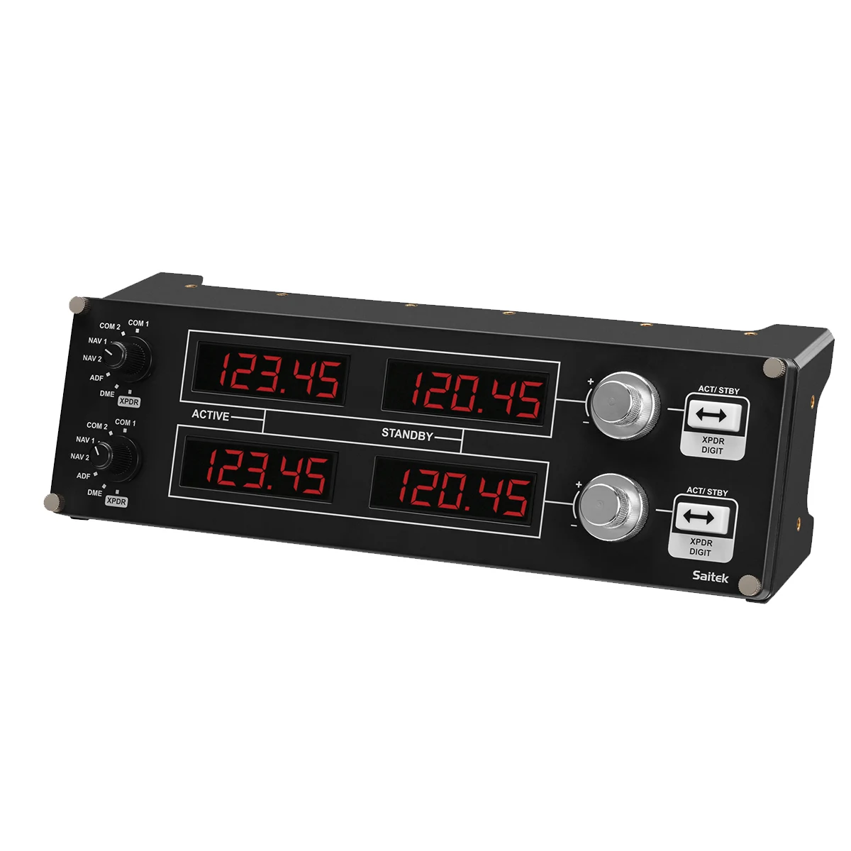 

Logitech G Saitek Pro Flight Radio Panel Simulated Flight Cockpit
