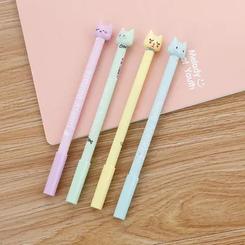

4pcs Candy Color Set Gel Pen Refill 0.5mm Creative Cute Kawaii Child Student Gift Stationery School Office Supplies