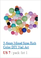 4-6 мм, 100 шт, цветные полукруглые жемчужины, металлическая рамка, стразы, сделай сам, дизайн ногтей, бусины для украшения ногтей, блестящие наклейки для ногтей