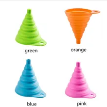 Новые кухонные домашние складные телескопические длинные шеи Воронка креативные бытовые жидкие дозирующие воронки кухонные инструменты