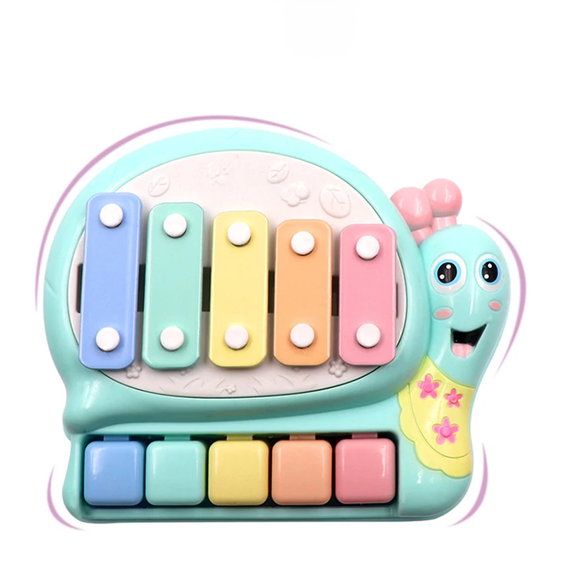 Детское пианино ударные инструменты игрушка Младенец Малыш развивающая игрушка пластик дети музыкальное пианино ранняя развивающая музыкальная игрушка