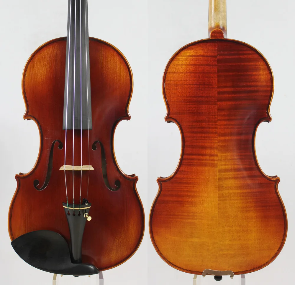 

Guarnieri 'del Gesu' Copy 4/4 Violin Solo Violin violino "All European Wood"Advanced model!Free case, bow, rosin and shipping!