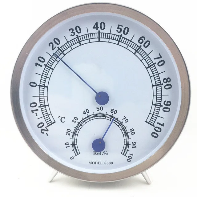 

Thermometer Hygrometer thermograph humidity meter Tester hydrothermograph weather station -20C-100C 0%-100% Material: 304 stainless