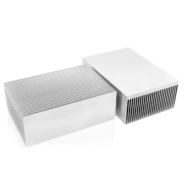 

hot-Large Aluminum Heatsink Heat Sink Radiator Cooling Fin for IC LED Power Amplifier
