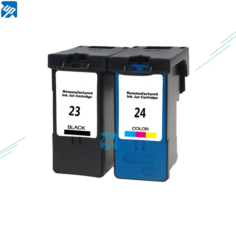 

2pk Ink Cartridge For Lexmark 23 24 Black/Color Ink Compatible for Lexmark Z1410 Z1420 X3530 X3550 X4530 X4550 printer