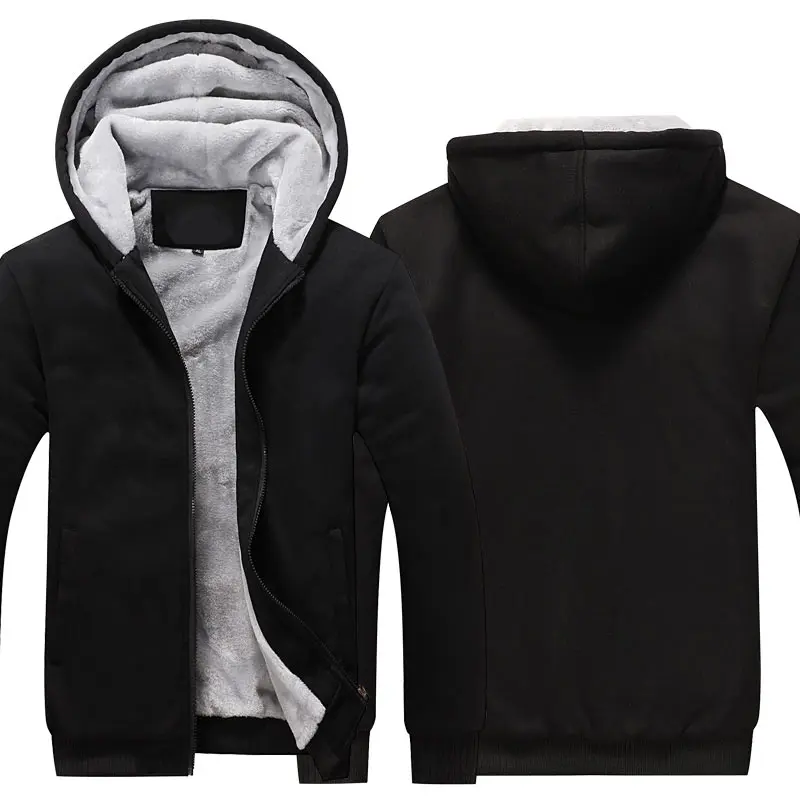Zipper Hoodies Sweatshirts Jackets Men and Women Winter Thicken Hooded Coat EU US sizes Wholesale customizable Zipper Hoodies Sweatshirts Jackets Men and Women Winter Thicken Hooded Coat EU US sizes Wholesale customizable