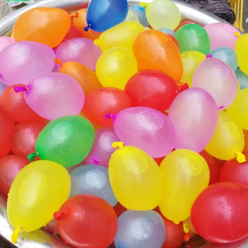 

111pcs Rubbers Balloons For Water Balloons Bunch Water Bombs Beach Toys Kids Toy