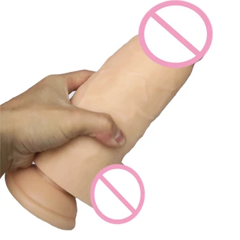 AMABOOM 25*8CM Huge Thick Realistic Anal Dildo with Suction Cup Super Big Dick Dong Giant Penis Adult Sex Toys For Women 6