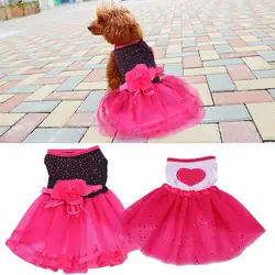 Милое Платье для собак, щенков, кошек, летняя одежда для собаки, юбка, одежда, костюм, Ropa Para Perros Hondenkleding Mascotas