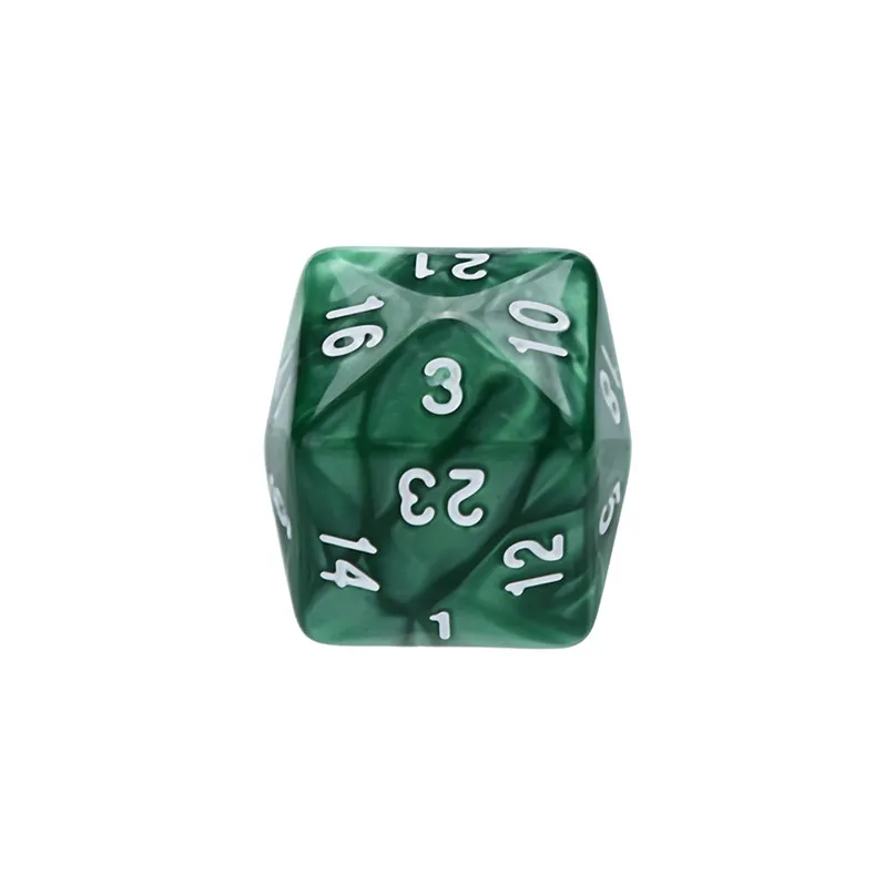 1pcs 24 Face Dice For Game Dungeons & Dragons Polyhedral D24 Multi Sided Acrylic Dice for TRPG game lovers #2n22 (6)
