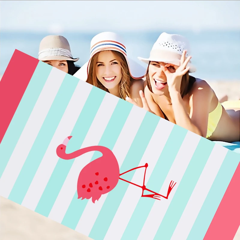 

Cartoon Printed Bath Towel For Adult Microfiber Fabric Beach Towel Cute Girl Yoga Mat Summer Hot Towel