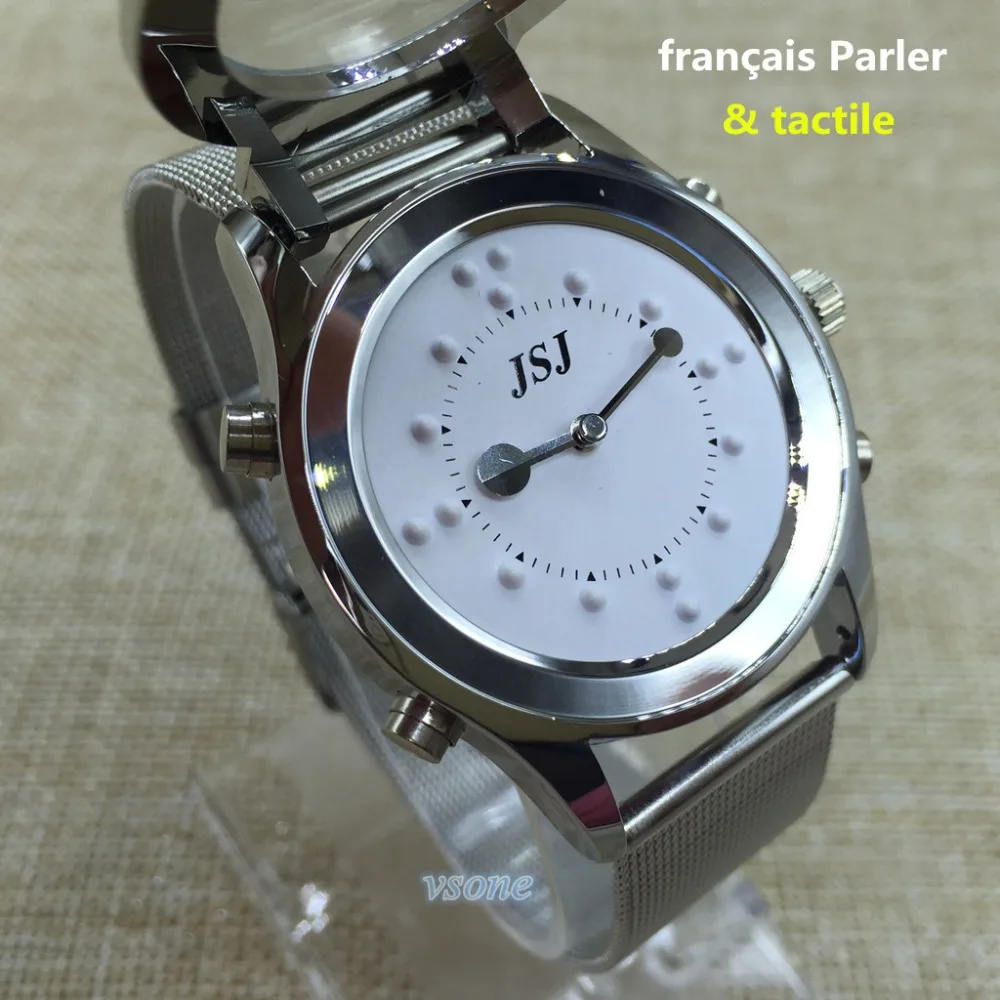 Francese Parlare e Tattile Orologio per Non Vedenti o Le Persone Non  Vedenti|watch for|watch for blindwatches for blind people - AliExpress
