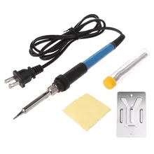 BENGU 8 шт. 110 В 60 Вт Регулируемая температура паяльник сварочный пистолет тепловой карандаш комплект