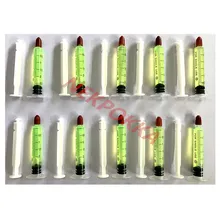 10 шт., ФЛУОРЕСЦЕНТНОЕ масло, ультрафиолетовое обнаружение утечки масла автомобильная система кондиционирования воздуха