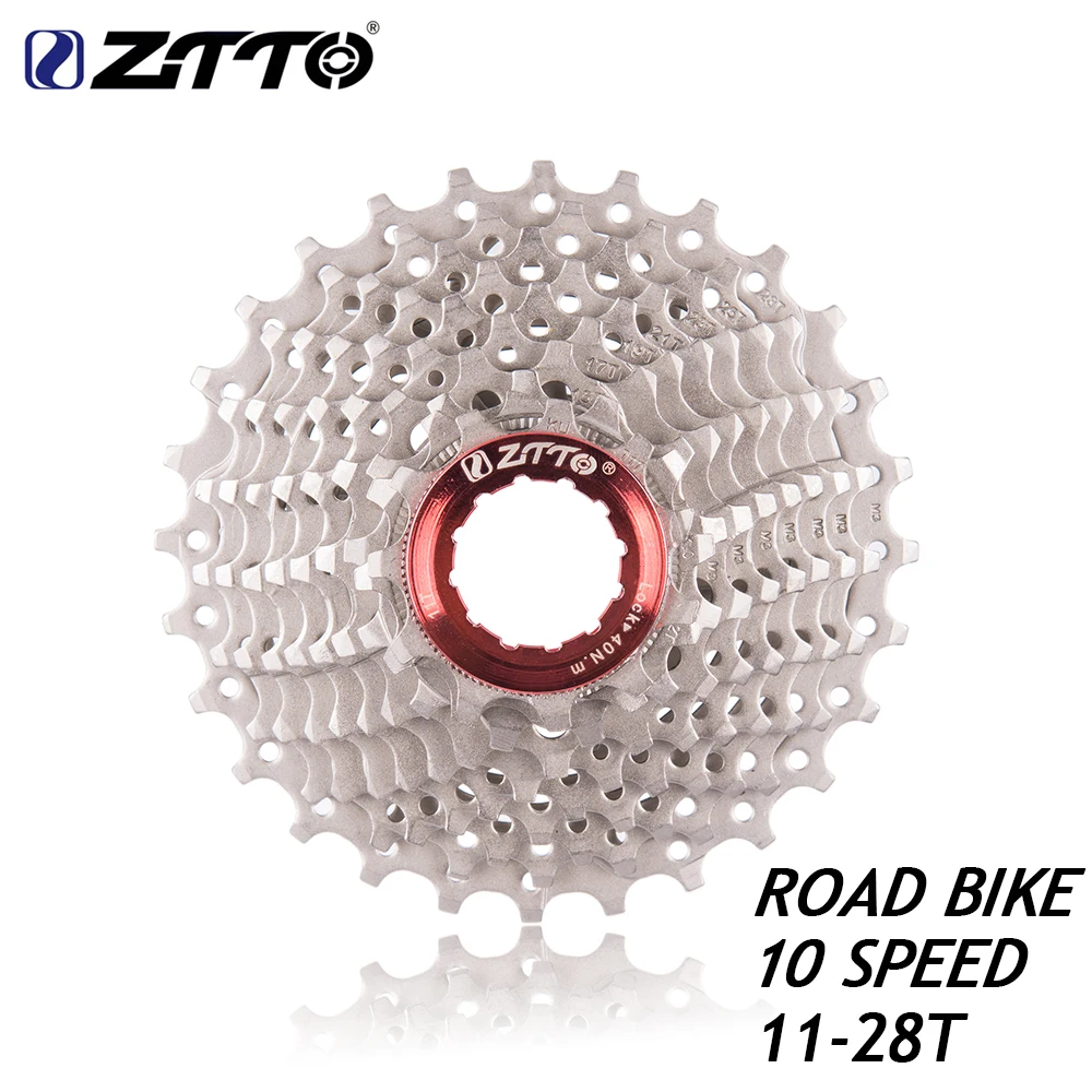 ZTTO Запчасти для шоссейного велосипеда 10s 20S 20 speed Freewheel Кассетная Звездочка 11-28 T совместима с запчастями 5600 5700 105 k7 rival