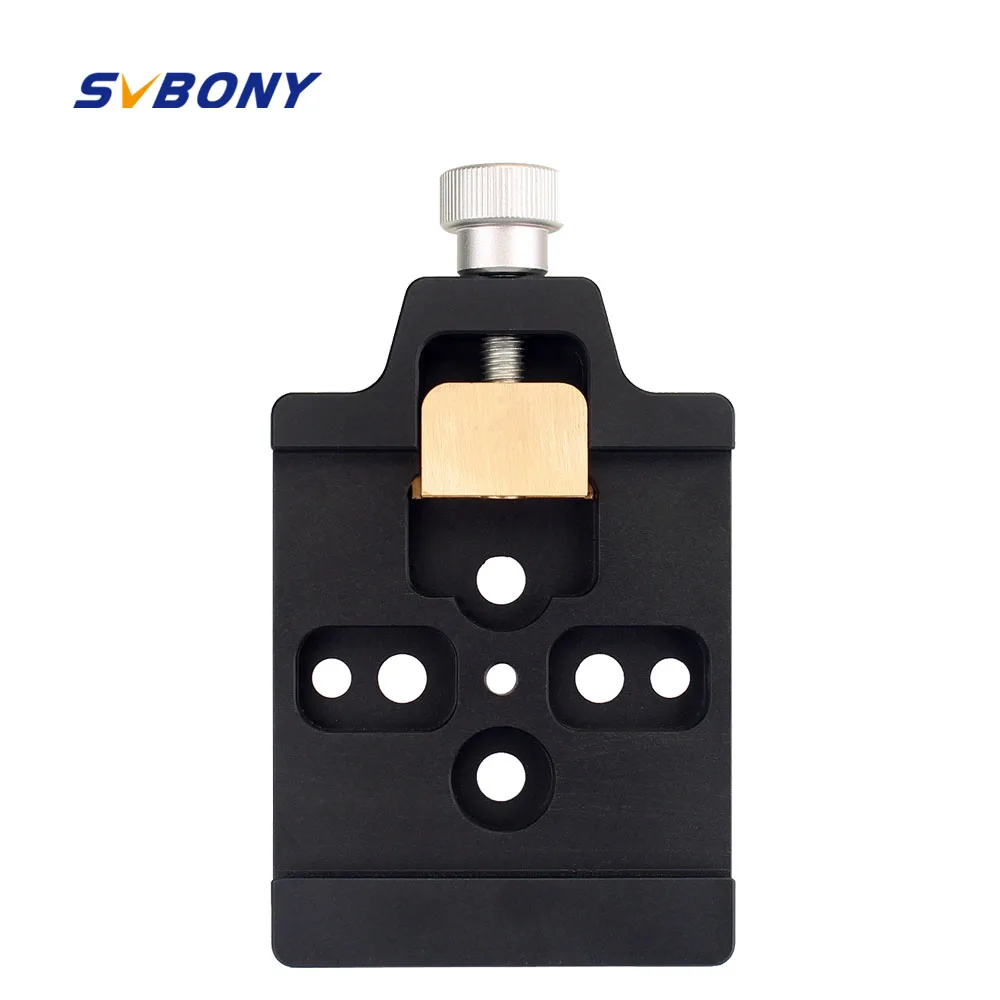 

SVBONY Dovetail Wide Slot Astronomy Telescope Connecting Plate For Main Mirror Camera Guide Star W2366