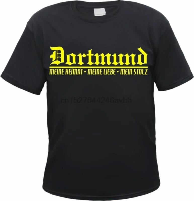 

DORTMUND T-Shirt - Meine Heimat Meine Liebe - S bis 3XL - Schwarz Gelb - fans