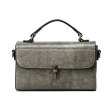 Frauen handtasche mode vintage feststellknopf tasche beiläufige handtasche umhängetasche
