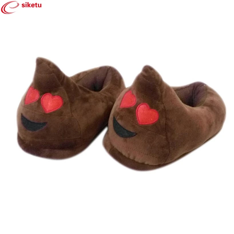 

siketu Plush Slipper Expression Men Slippers Winter House Shoes Slippers Charming Nice Drop Shipping Dec29